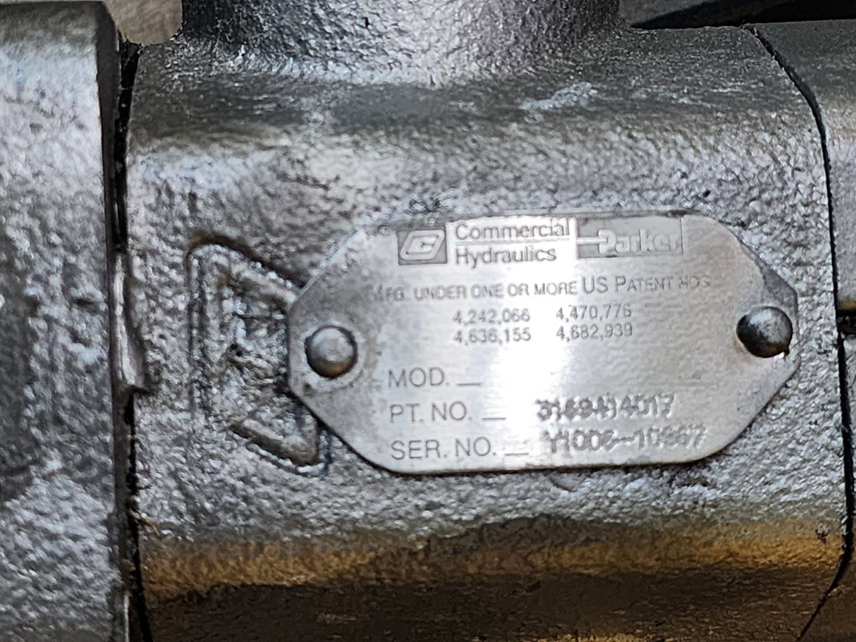 Muncie Power Take Off (PTO) CD10-A1007-M3VX w/Hydraulic Pump 3169414017