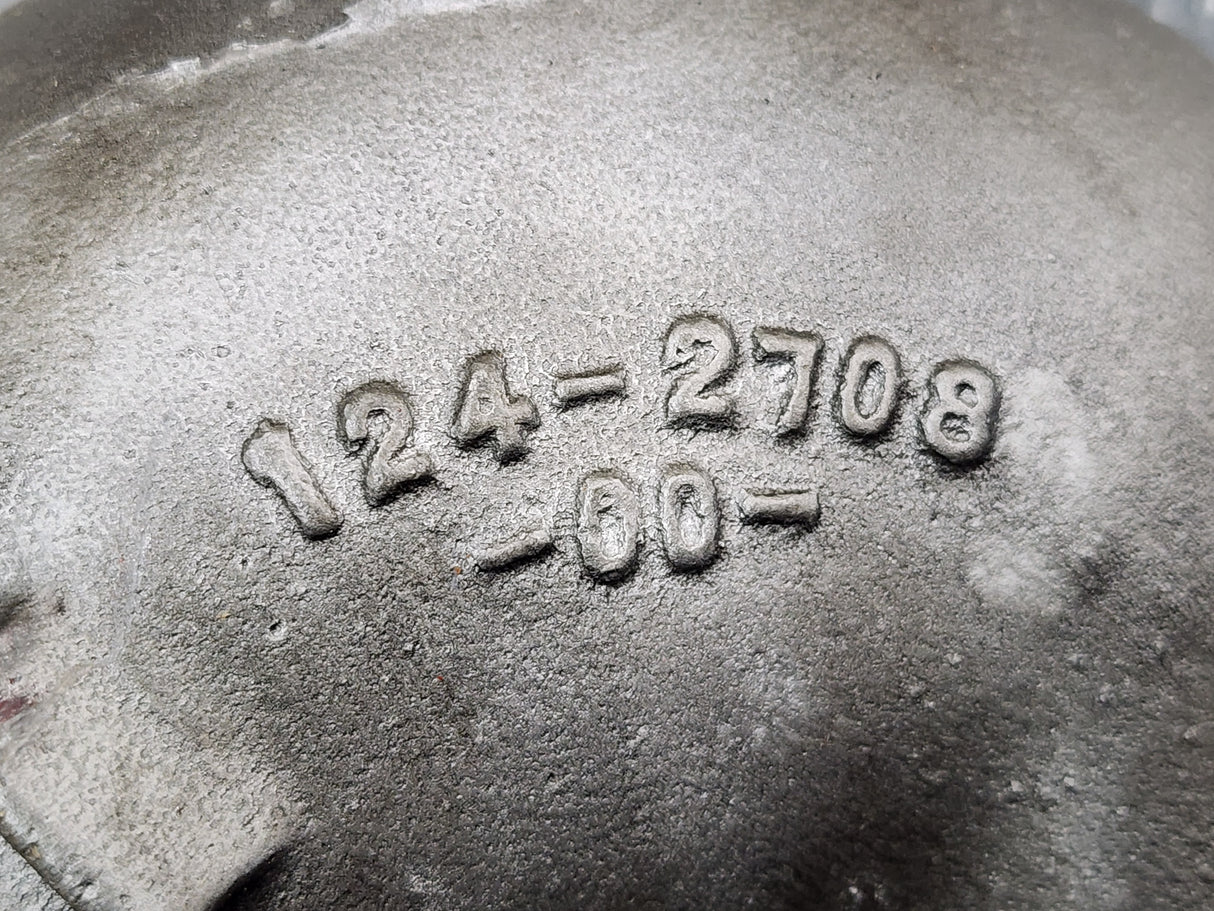 Caterpillar C10 1242708 Air Transfer Intake Elbow Tube Part # 124-2708-00- For Sale