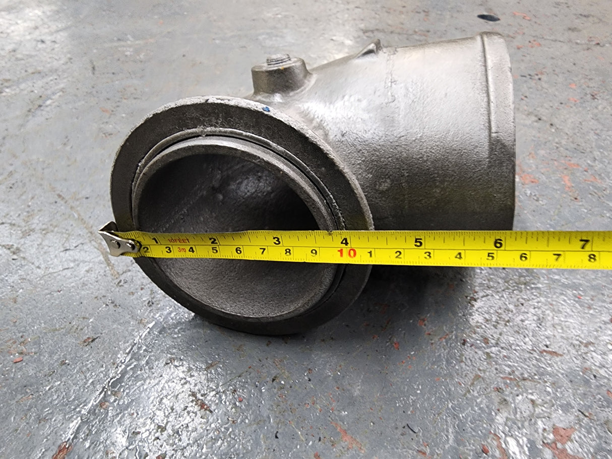 Caterpillar C10 1242708 Air Transfer Intake Elbow Tube Part # 124-2708-00- For Sale