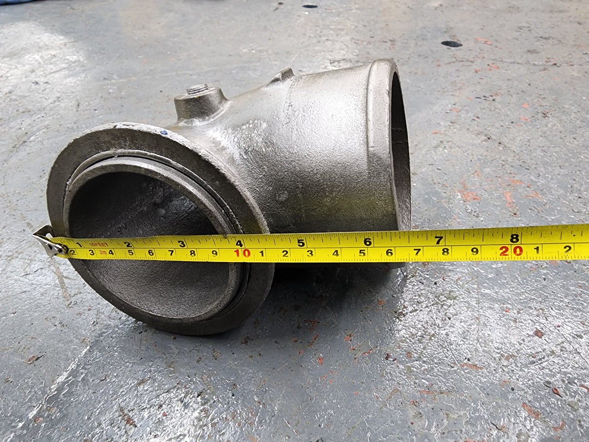 Caterpillar C10 1242708 Air Transfer Intake Elbow Tube Part # 124-2708-00- For Sale