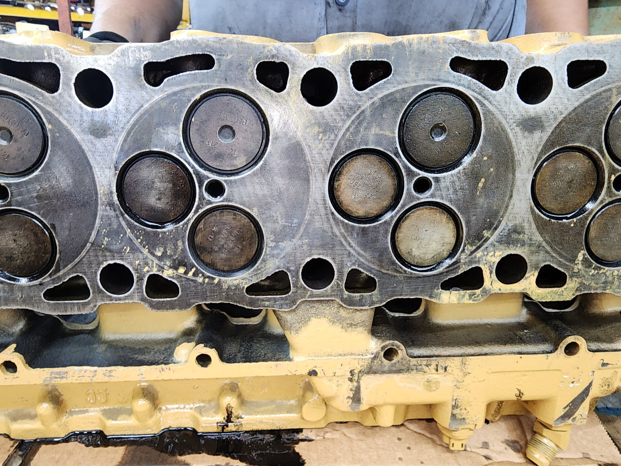 Caterpillar 3126B Cylinder Head, Part# 133-3724, 6 Cylinders