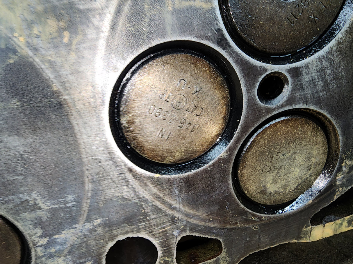 Caterpillar 3126B Cylinder Head, Part# 133-3724, 6 Cylinders