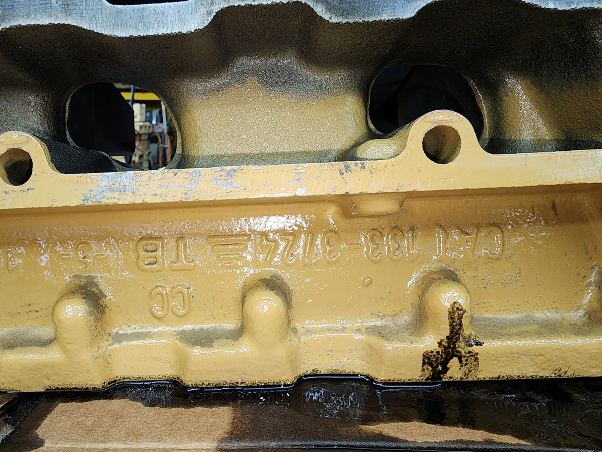 Caterpillar 3126B Cylinder Head, Part# 133-3724, 6 Cylinders
