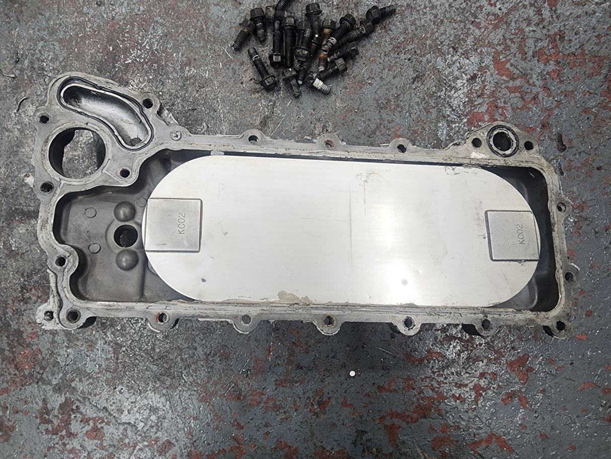Isuzu NPR 4HE1XS Oil Cooler & Housing KC02 For Sale