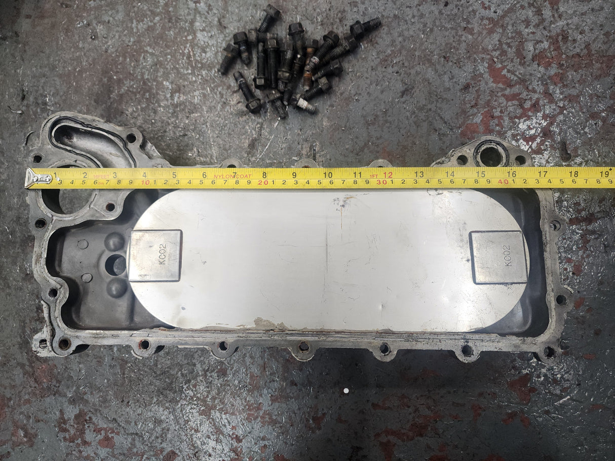 Isuzu NPR 4HE1XS Oil Cooler & Housing KC02 For Sale