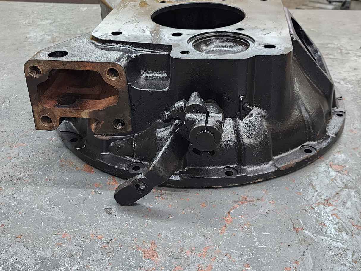 OEM Eaton-Fuller 5G Bell Housing For Sale off Mack, Roller Style Release Fork Part # C105C138