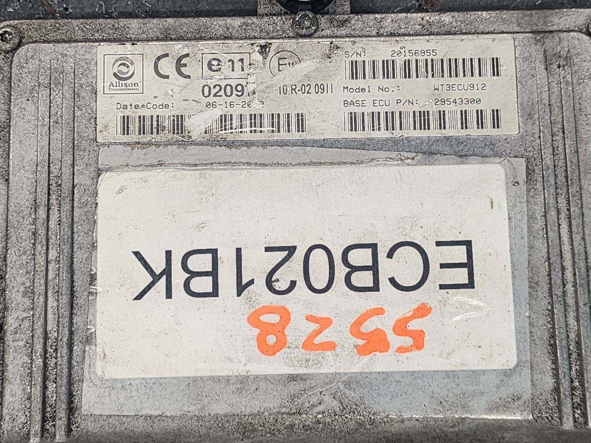 2002 Allison TCM Part # 29543300