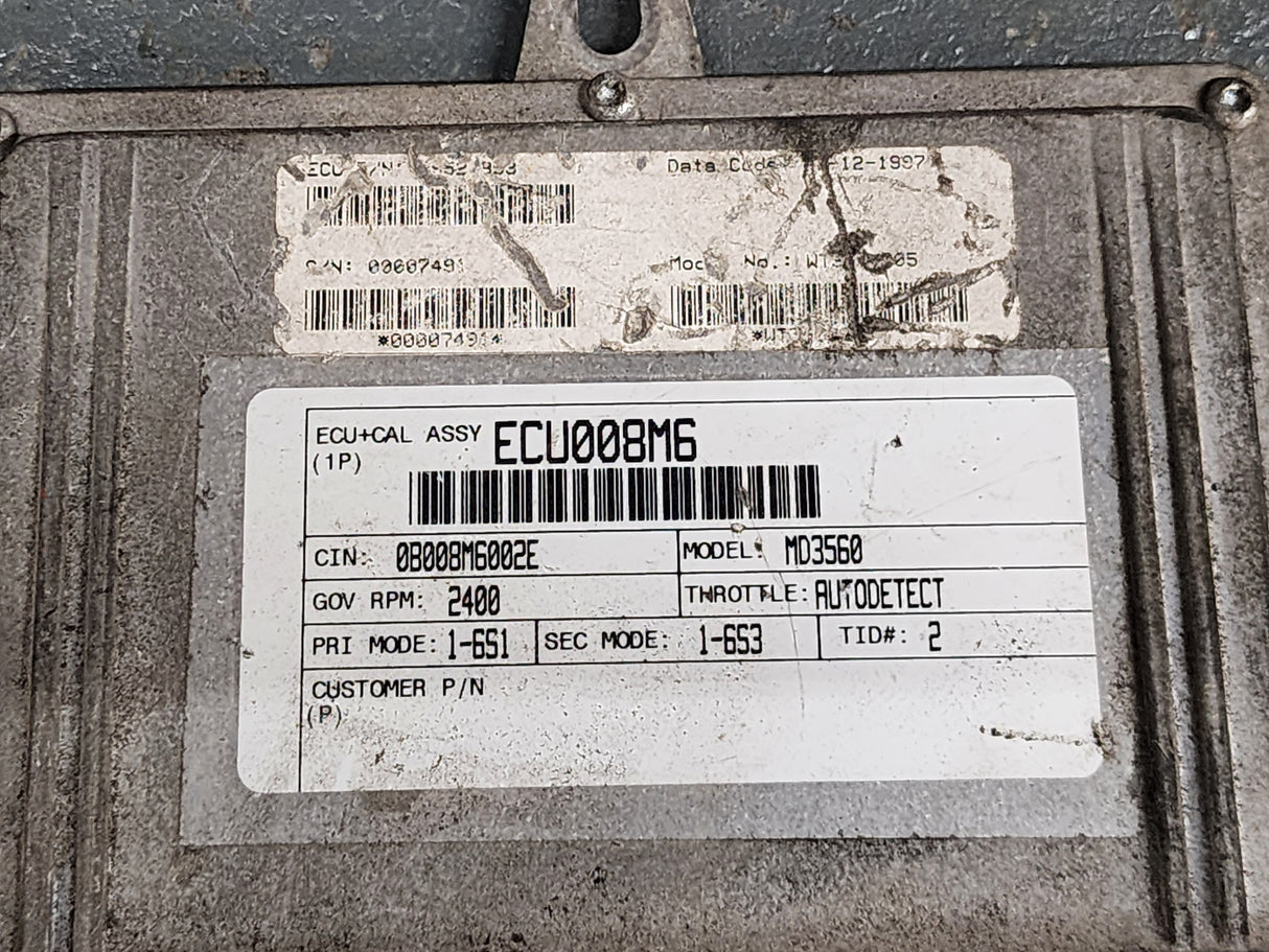 1997 Allison MD3560 Transmission Control Module (TCM) Part # 29528963