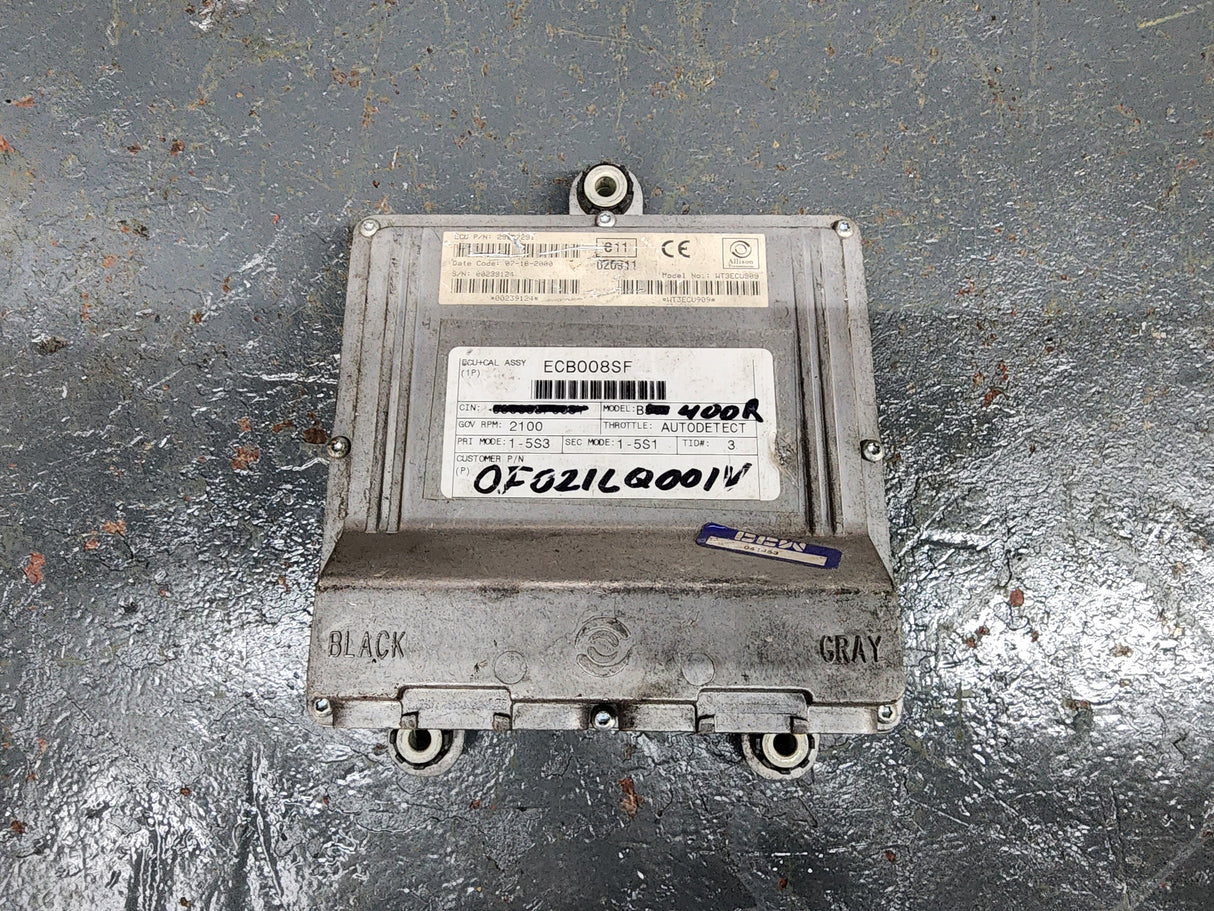 2000 Allison B400R TCM Part # 29537291