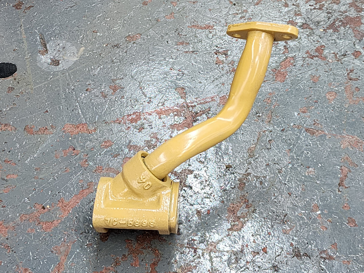OEM Caterpillar C7 Diesel Engine 45° Elbow Adaptor Part # 7C-5898