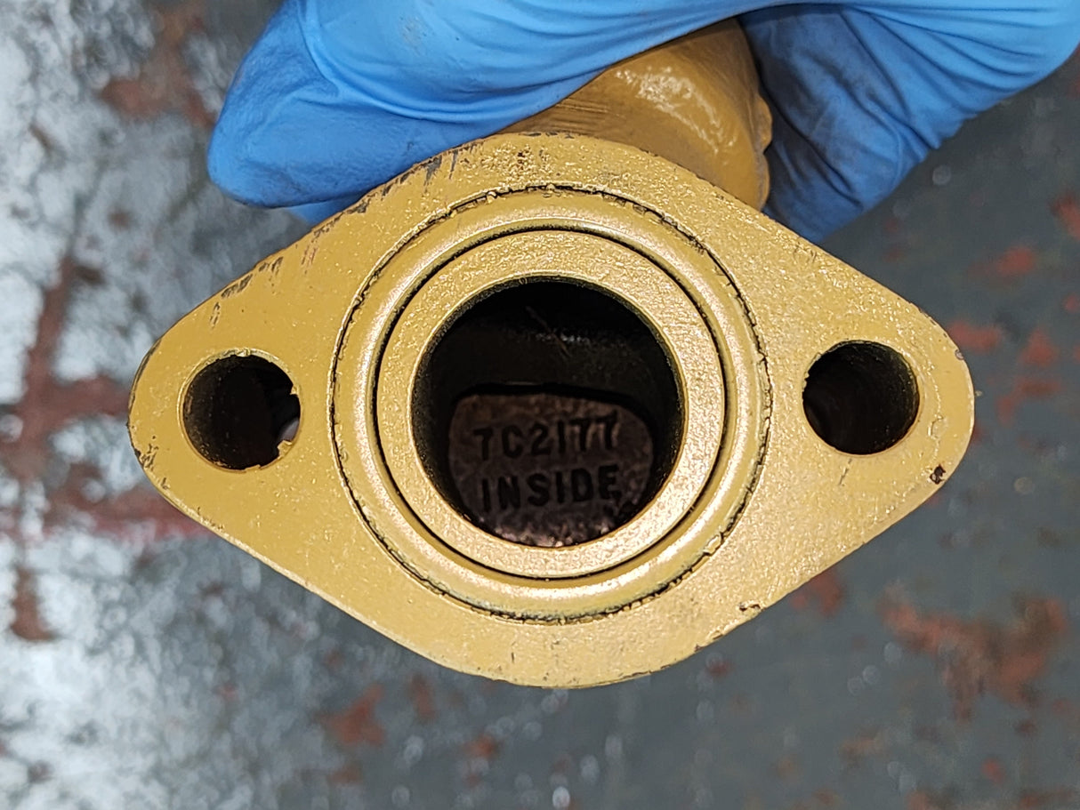 OEM Caterpillar C7 Diesel Engine 45° Elbow Adaptor Part # 7C-5898