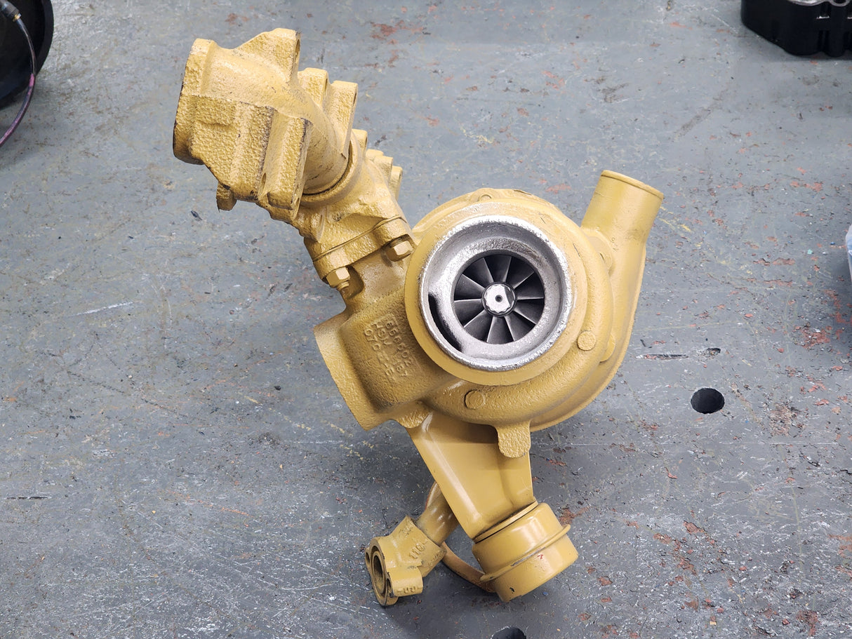 OEM Caterpillar 3116 / 3126 3-Part Exhaust Manifold w/ Turbocharger