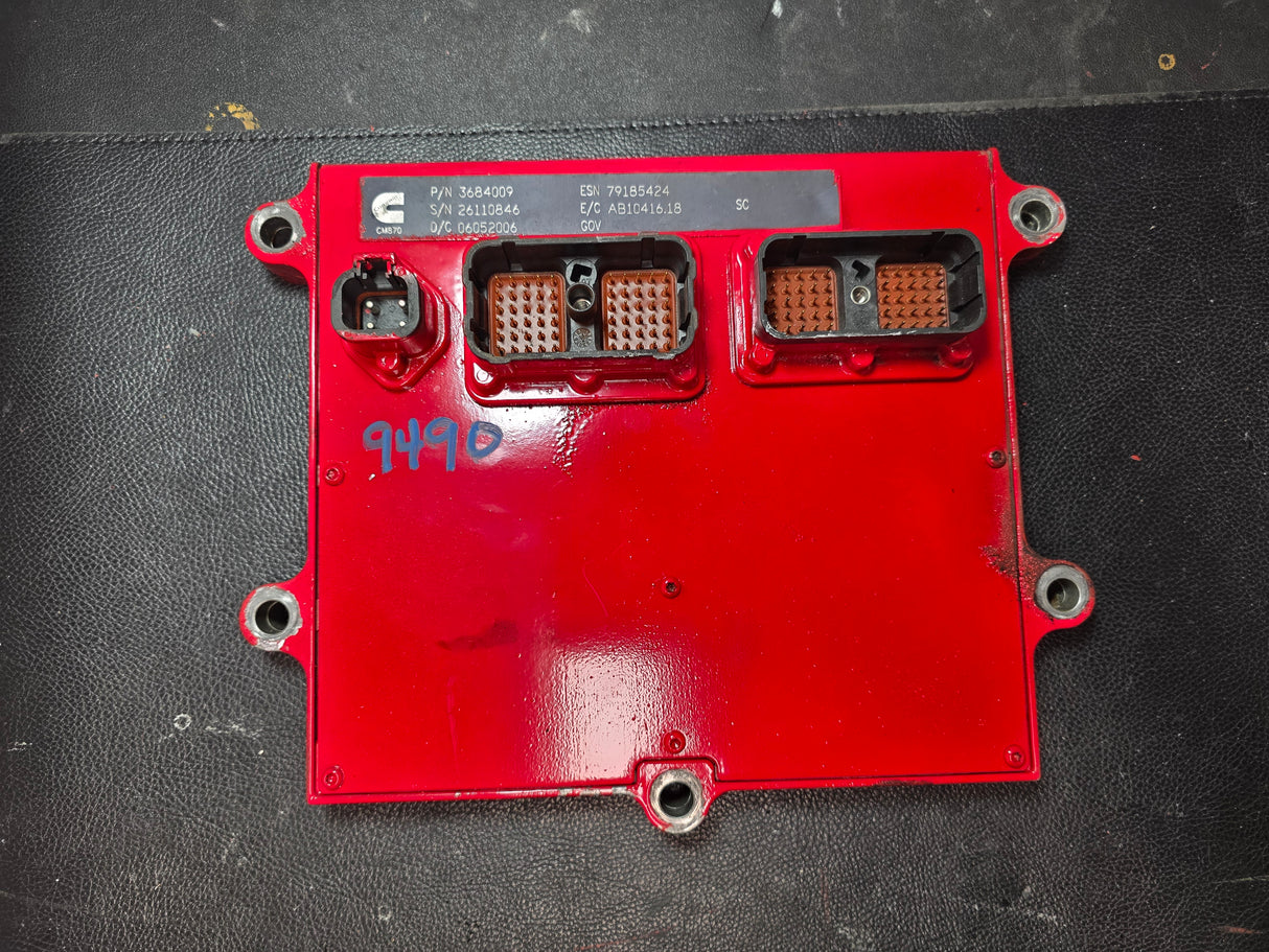 Cummins ISX Engine Control Module (ECM) Part # 3684009, CPL 8520, CM870