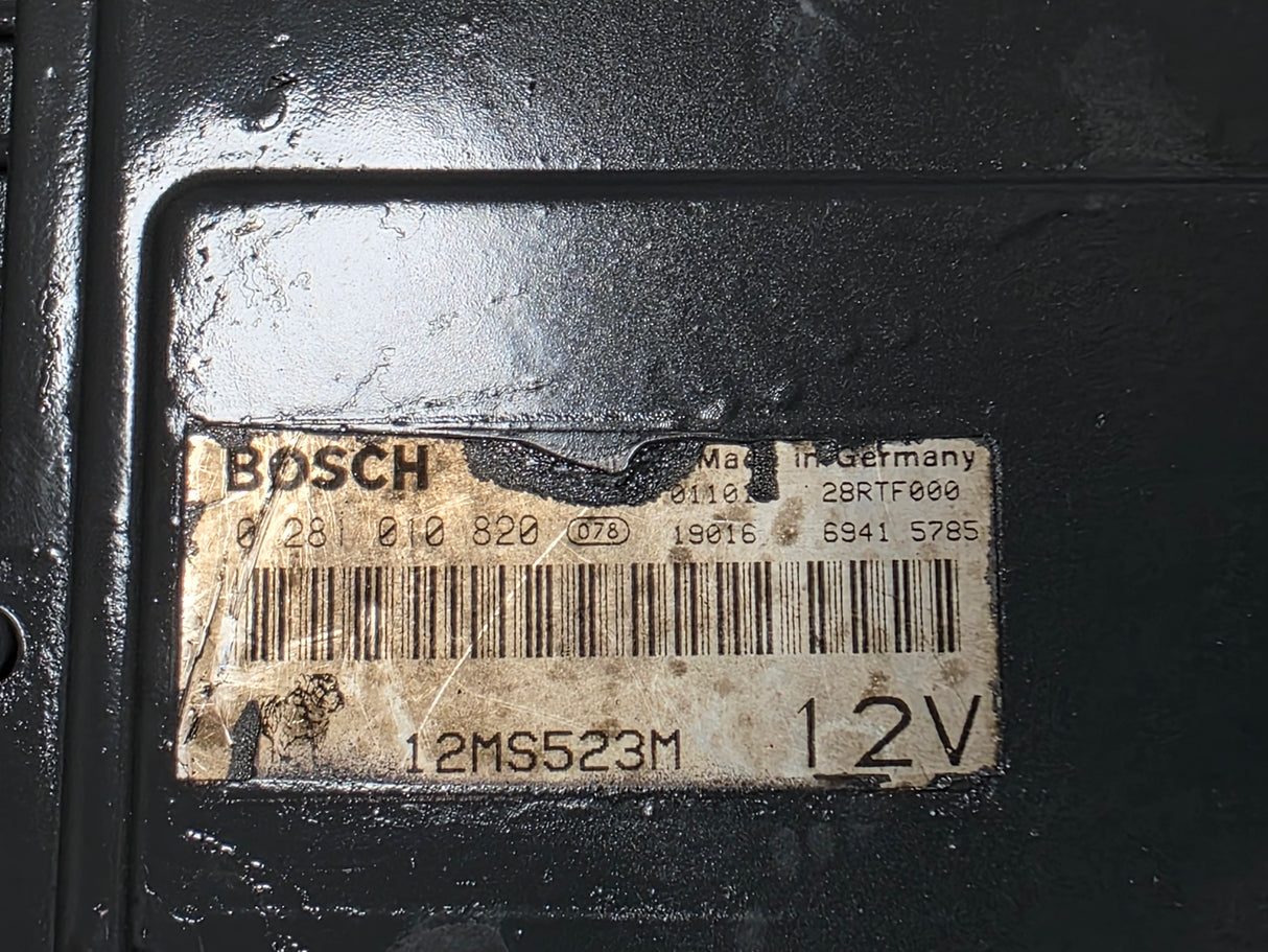 Mack E7 Diesel Engine Computer Module (ECM) Part # 12MS523M, Bosch Part # 0 281 010 820