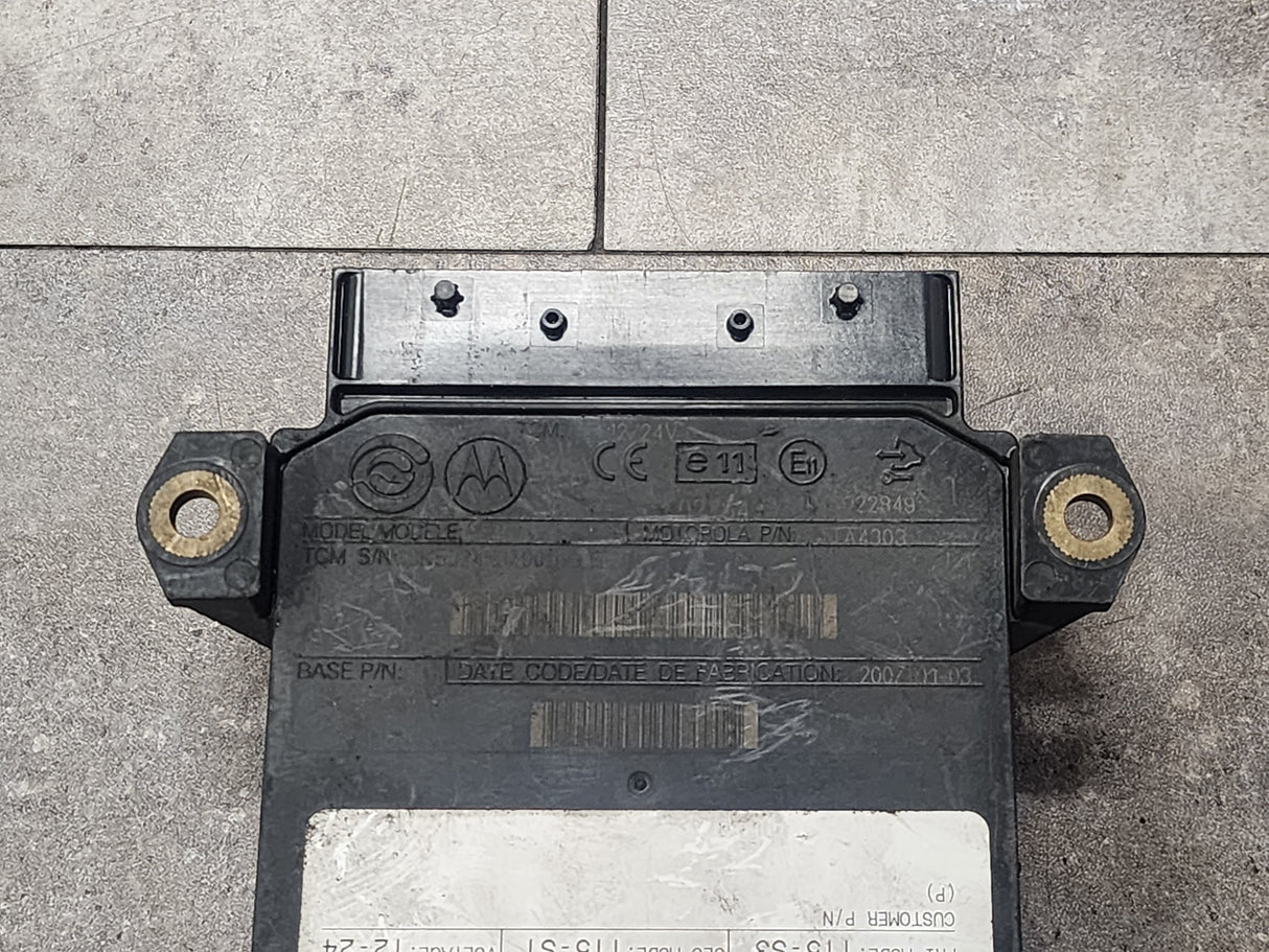 Allison, TCM Part # 29549402, Model No. A54, e11, 10R022849