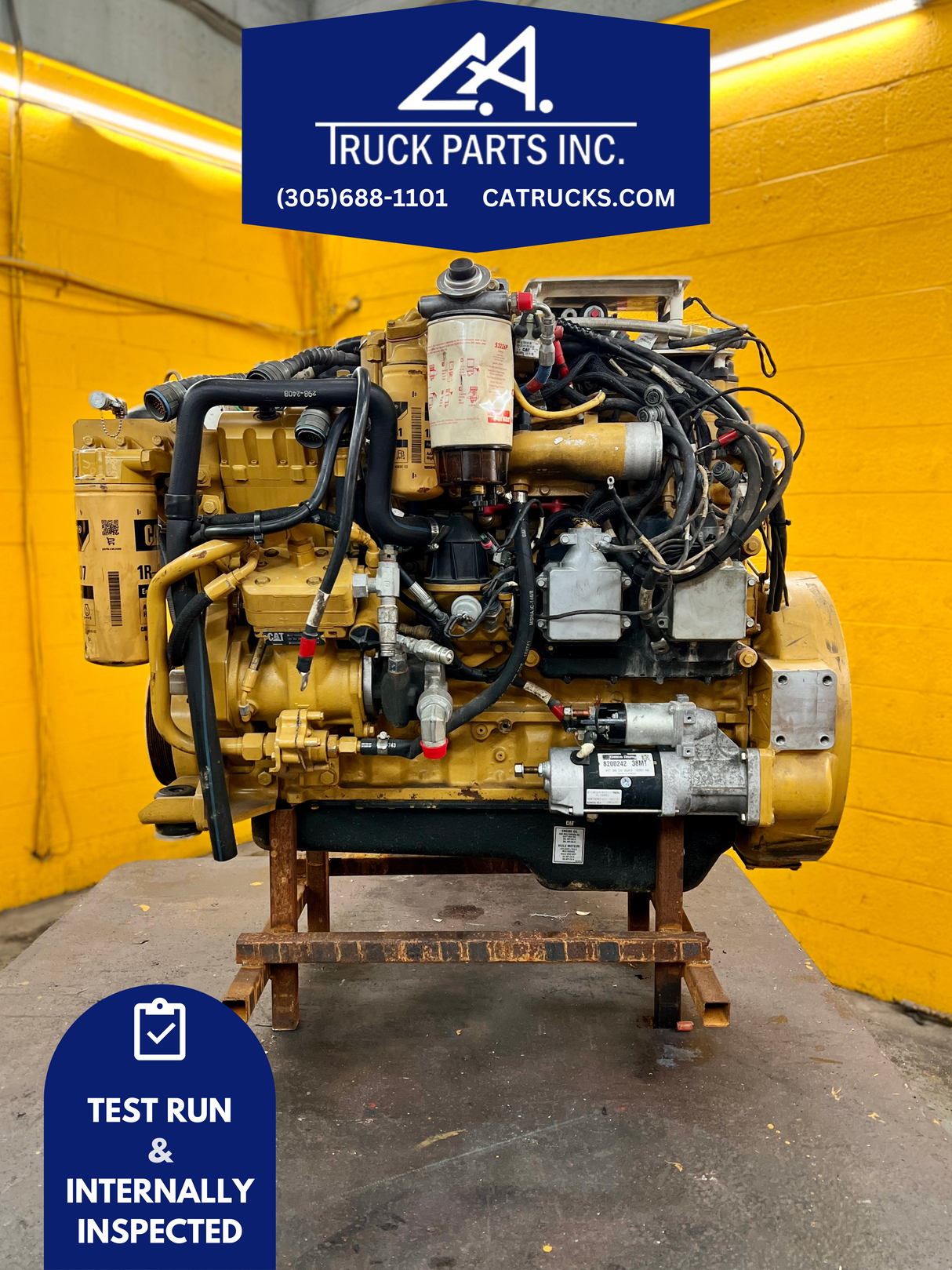 Caterpillar C7 Diesel Engine, 350HP