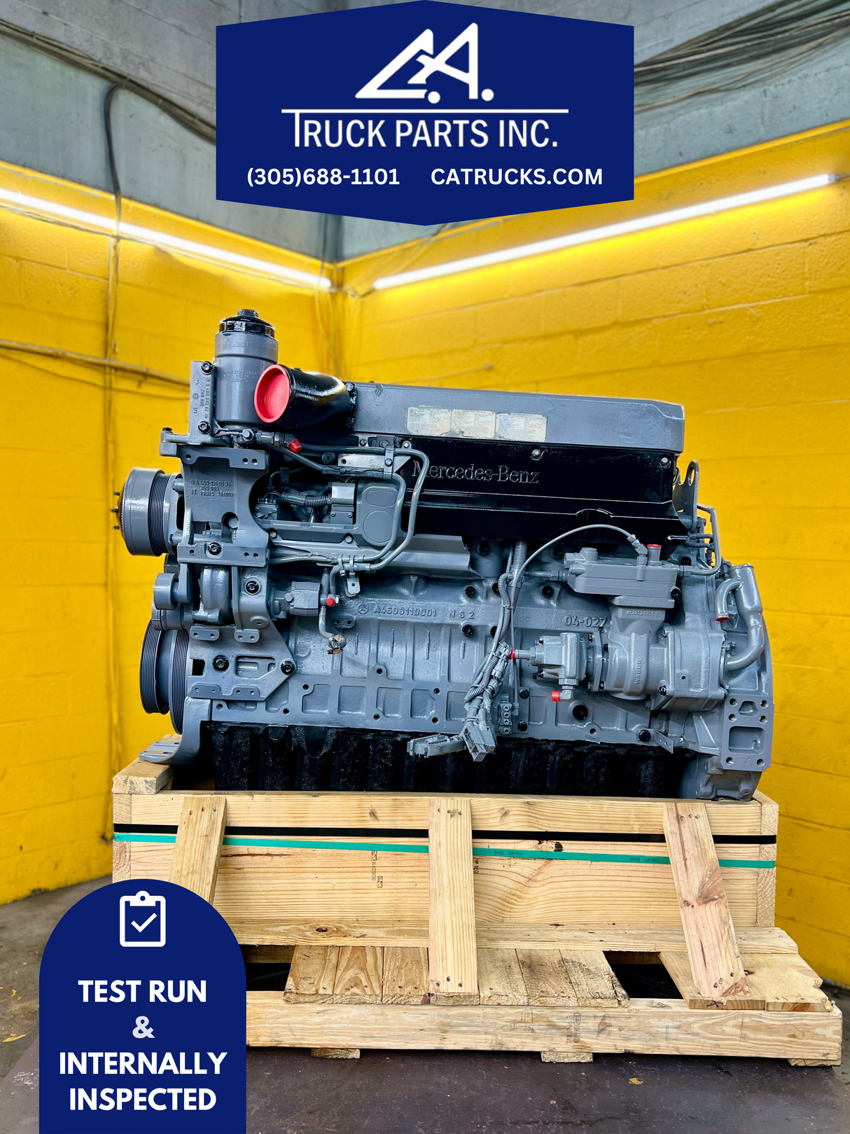 2003 Mercedes OM460LA Diesel Engine For Sale