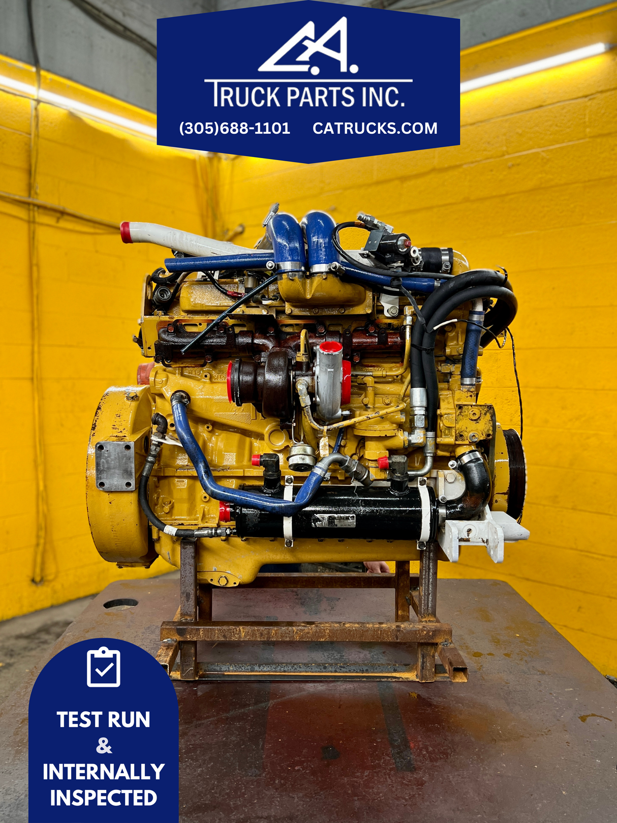 Caterpillar 3126 Diesel Engine For Sale, 350HP, 40-PIN