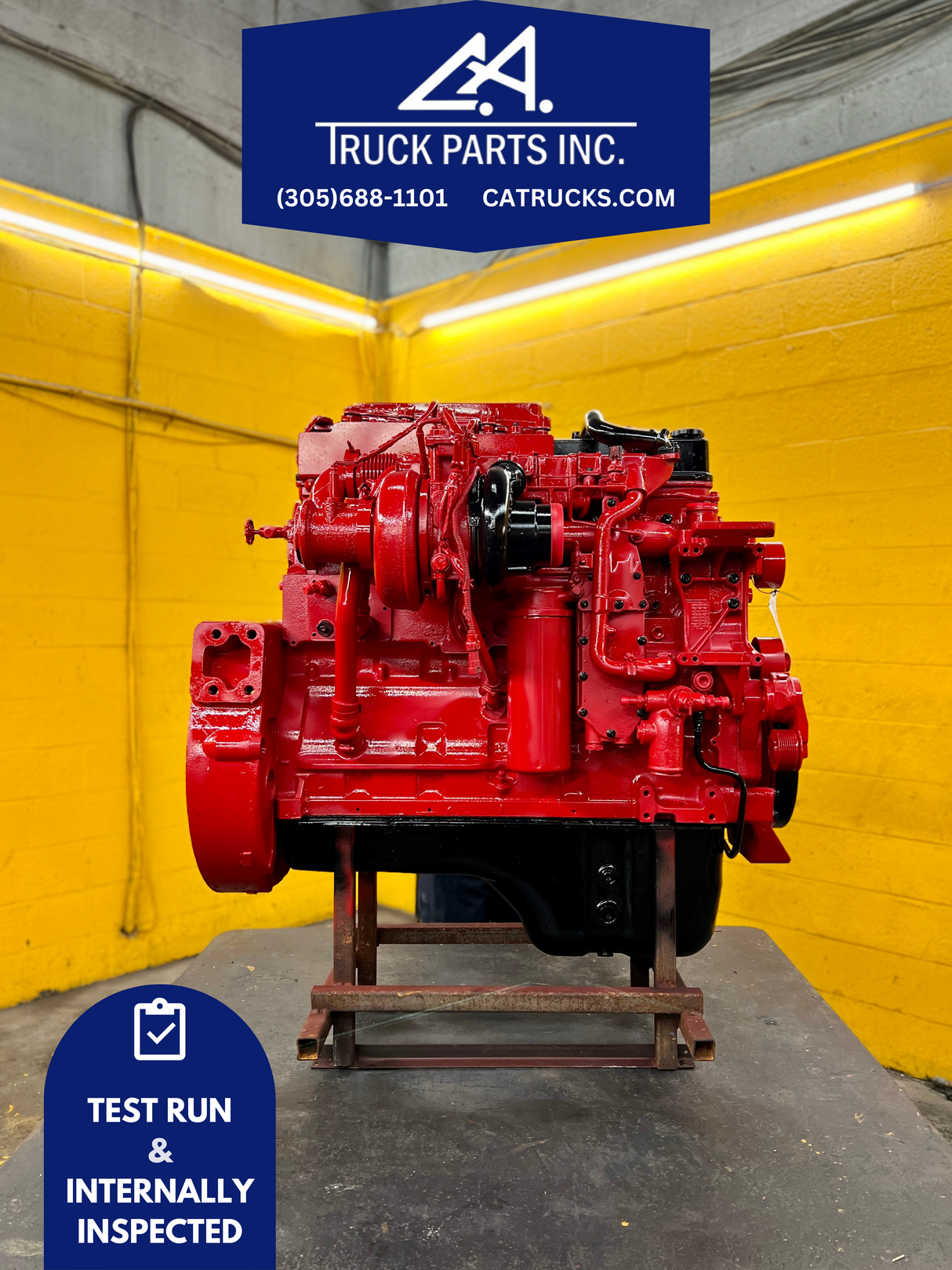 2011 Cummins ISL Diesel Engine For Sale with Jake Brakes, ISL 450HP, CM2250