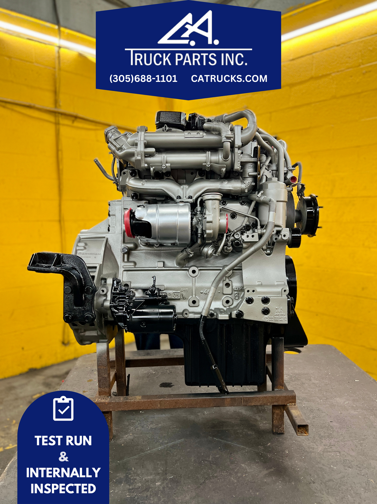 2006 Mercedes OM904LA Diesel Engine For Sale, MBE900