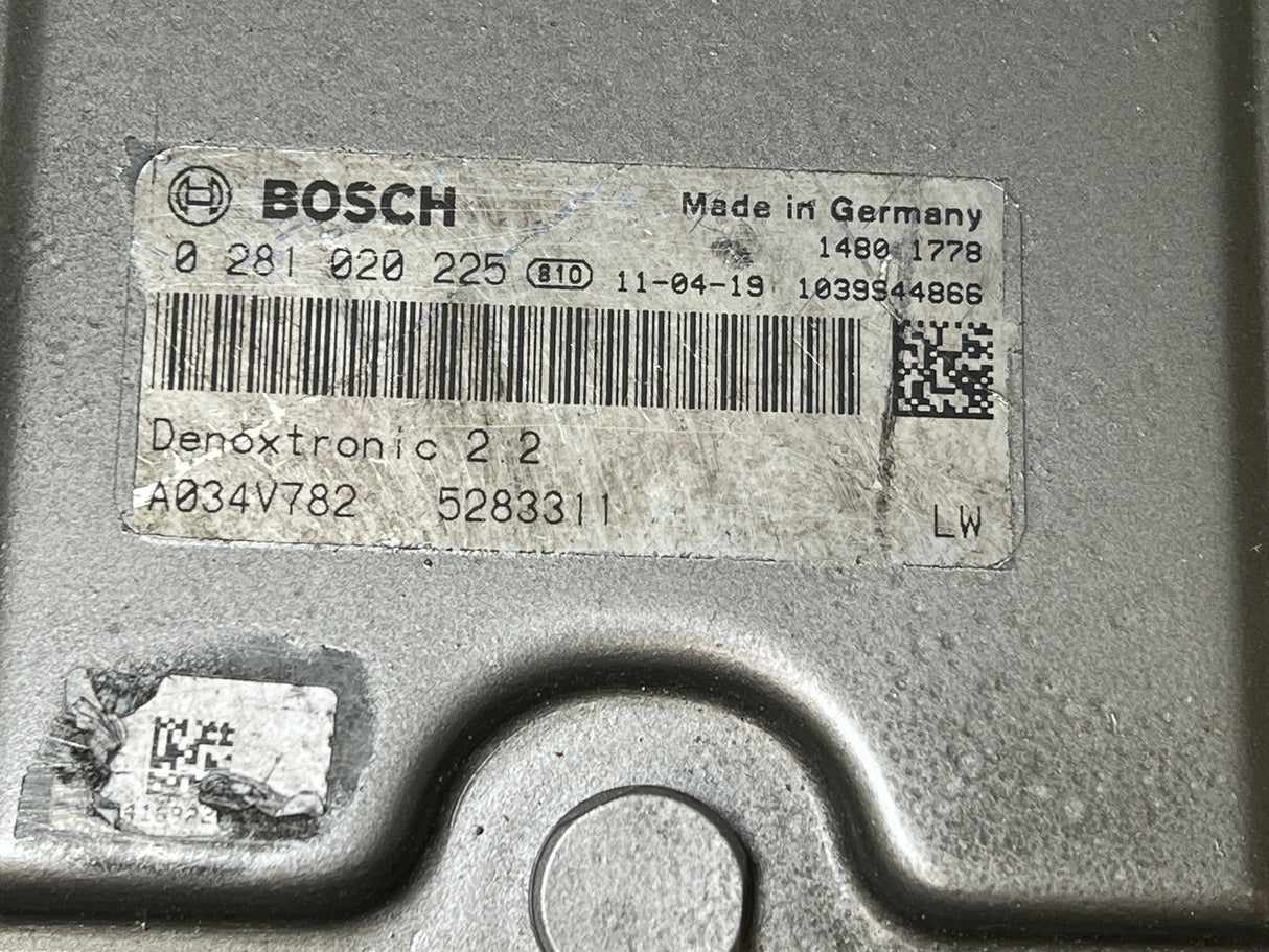 Cummins Electronic DPF Control Module Part # 5283311, Bosch Part # 0 281 020 225
