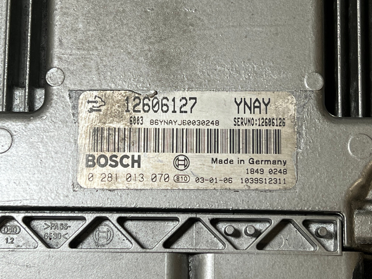 2006 Bosch Duramax Chevy 3500 Engine Control Module (ECM) 12606127