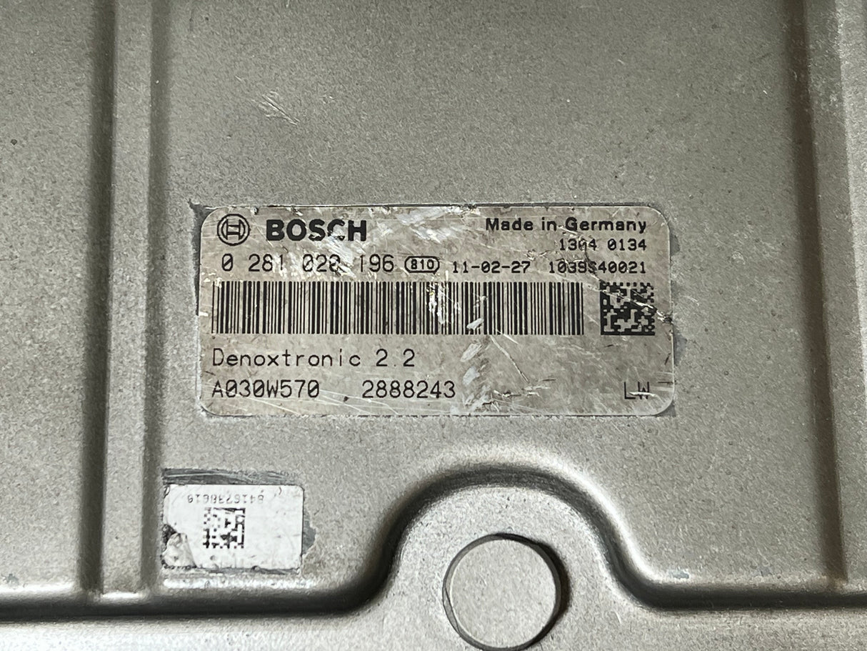 Cummins Electronic DPF Control Module Part # 2888243, Bosch Part # 0 281 020 196