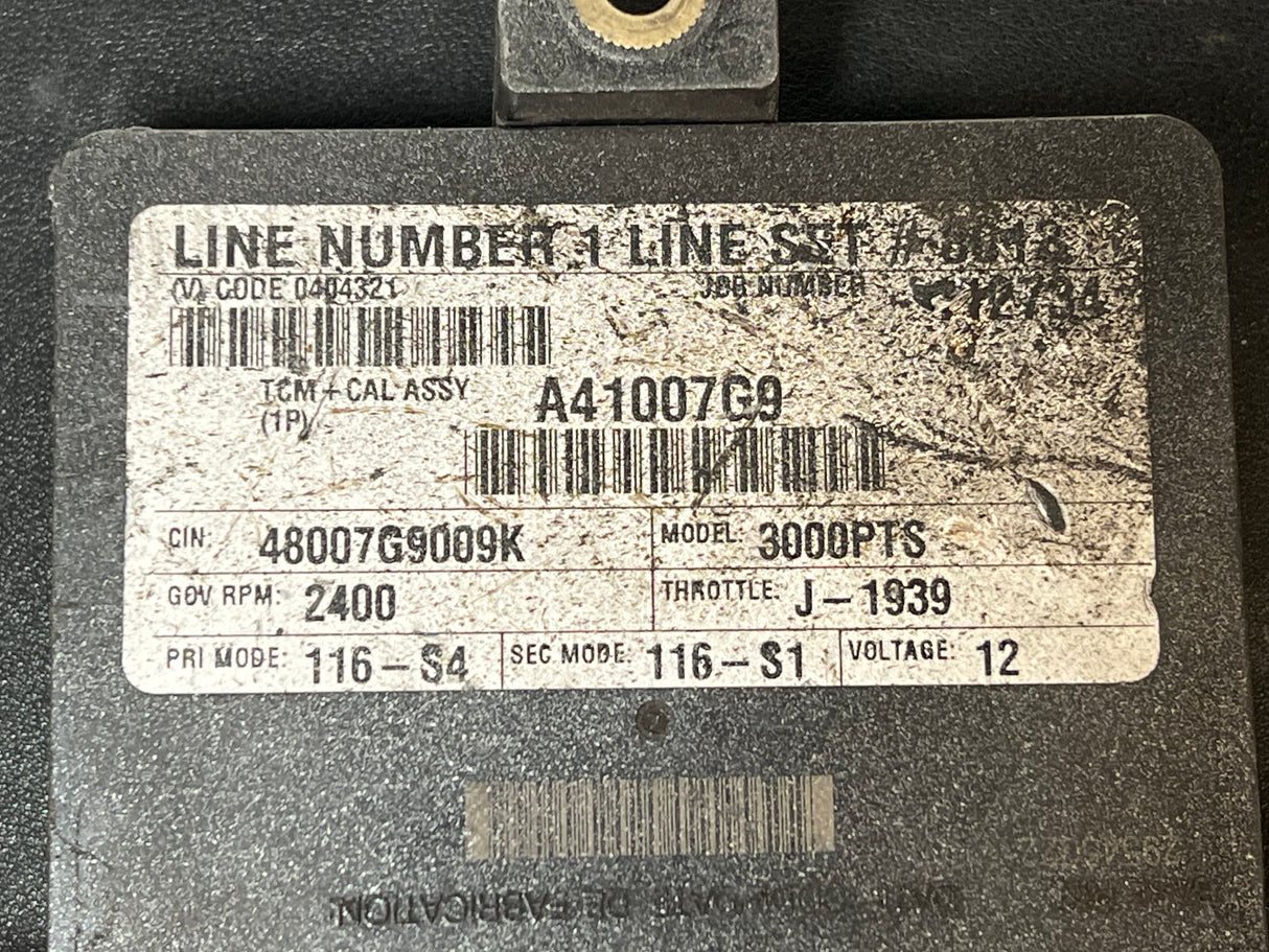 2008 Allison 3000PTS Transmission Control Module (TCM) ATA4103 Part # 29545322