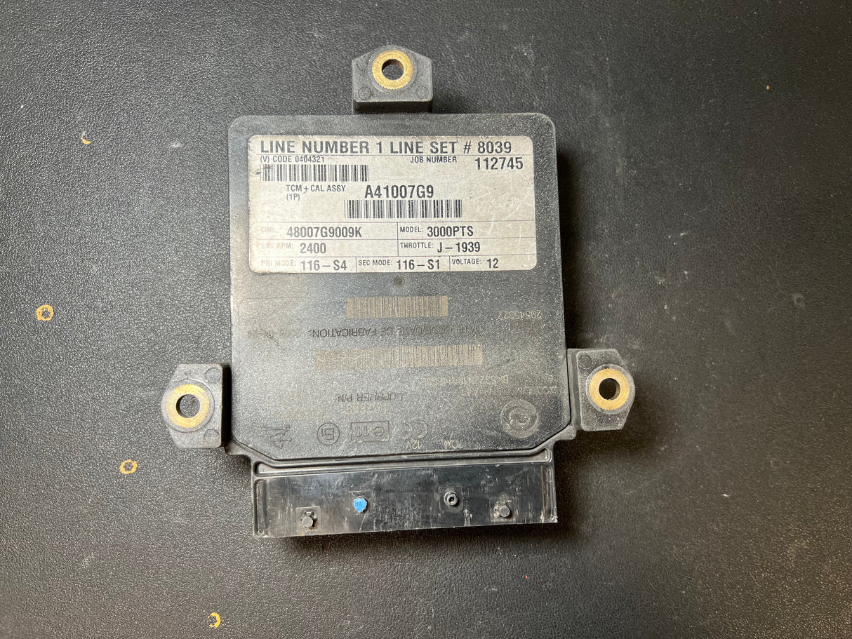 2008 Allison 3000PTS Transmission Control Module (TCM) 29545322