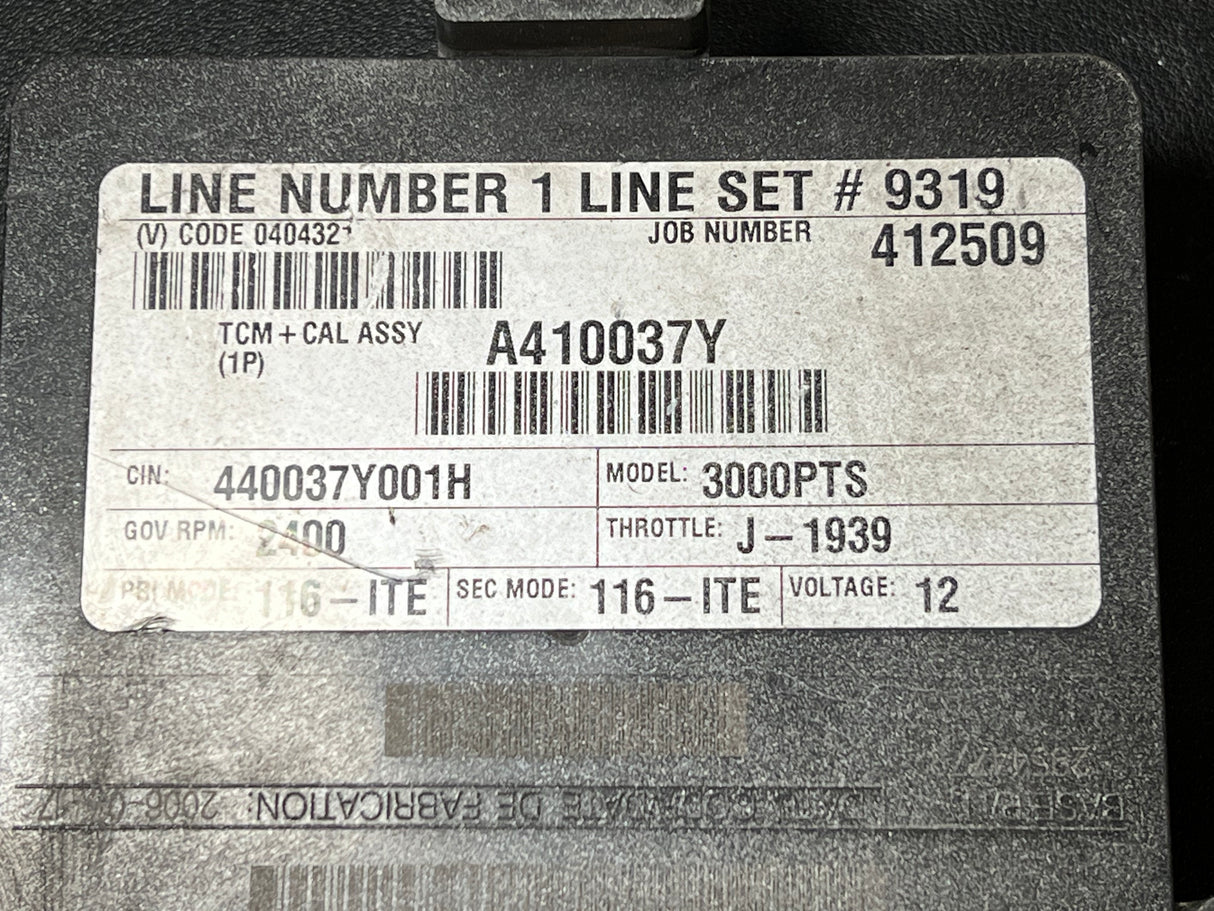 2006 Allison 3000PTS Transmission Control Module (TCM) Part # 29544773