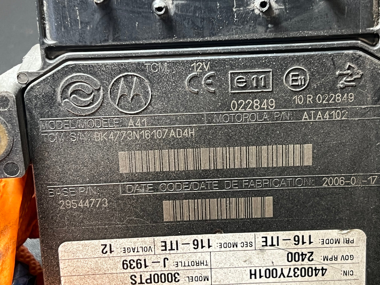 2006 Allison 3000PTS Transmission Control Module (TCM) Part # 29544773