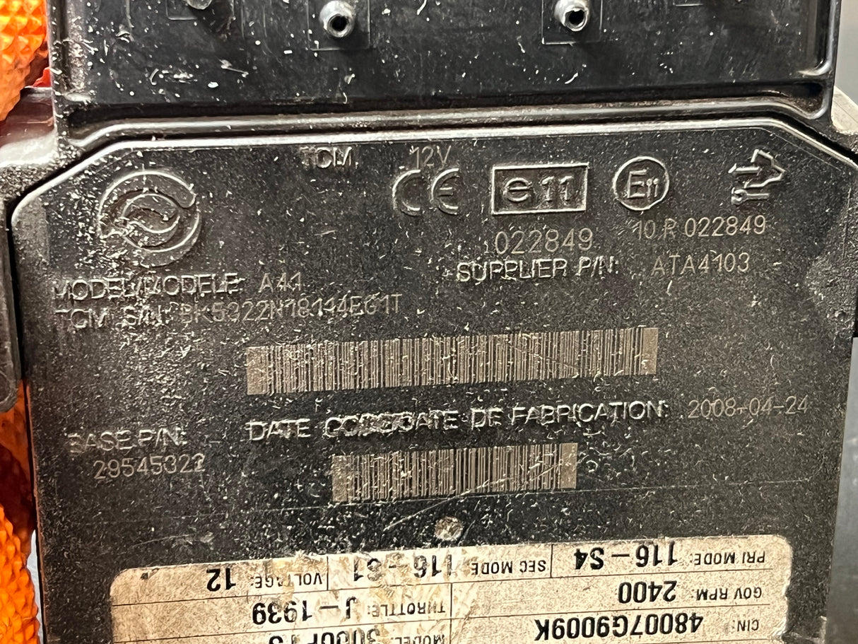 2008 Allison 3000PTS Transmission Control Module (TCM) ATA4103 Part # 29545322