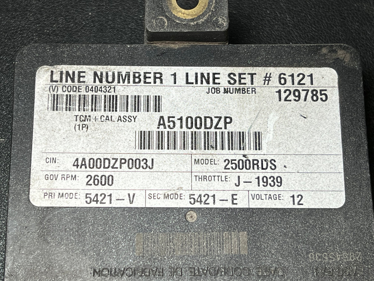 2008 Allison 2500RDS Transmission Control Module (TCM) Part # 29545536