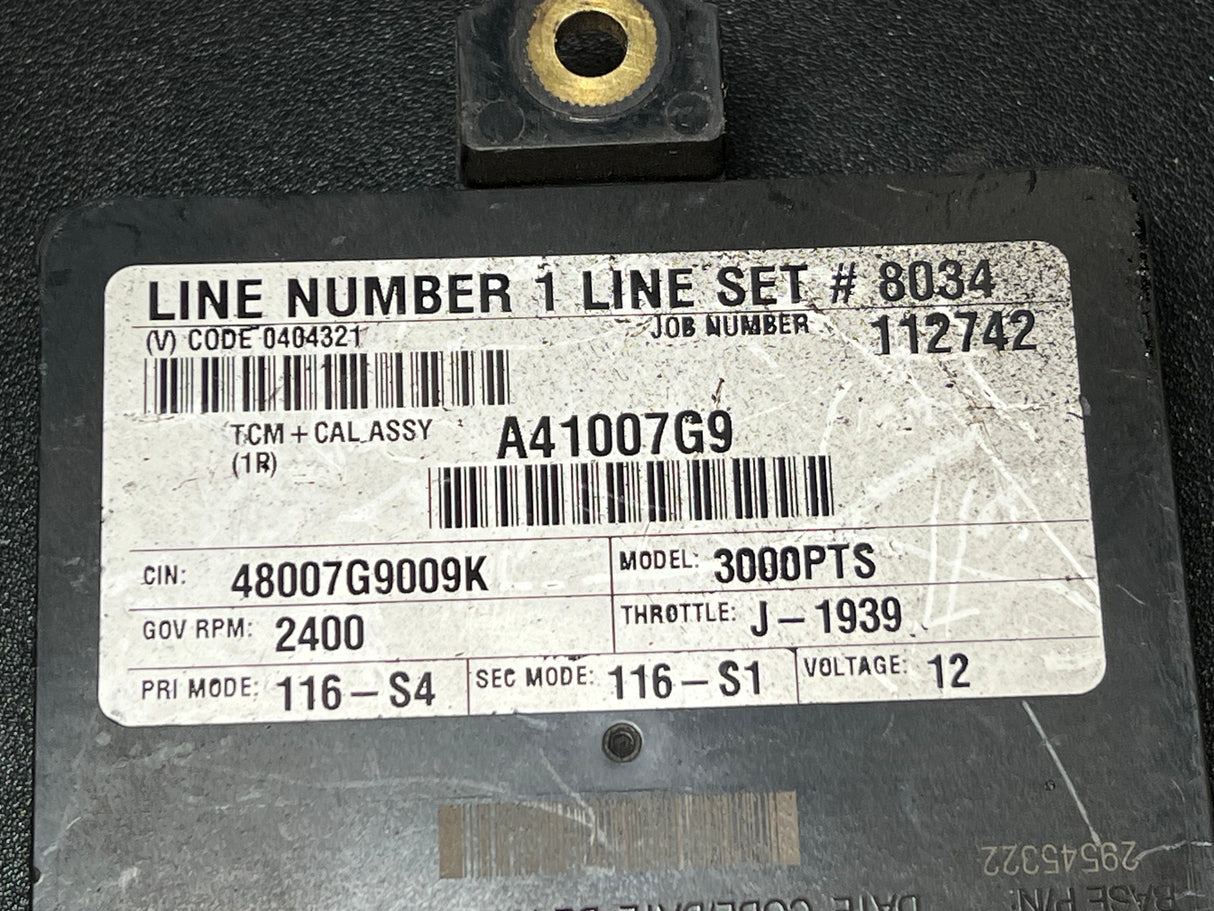 2008 Allison 3000PTS Transmission Control Module (TCM) 29545322