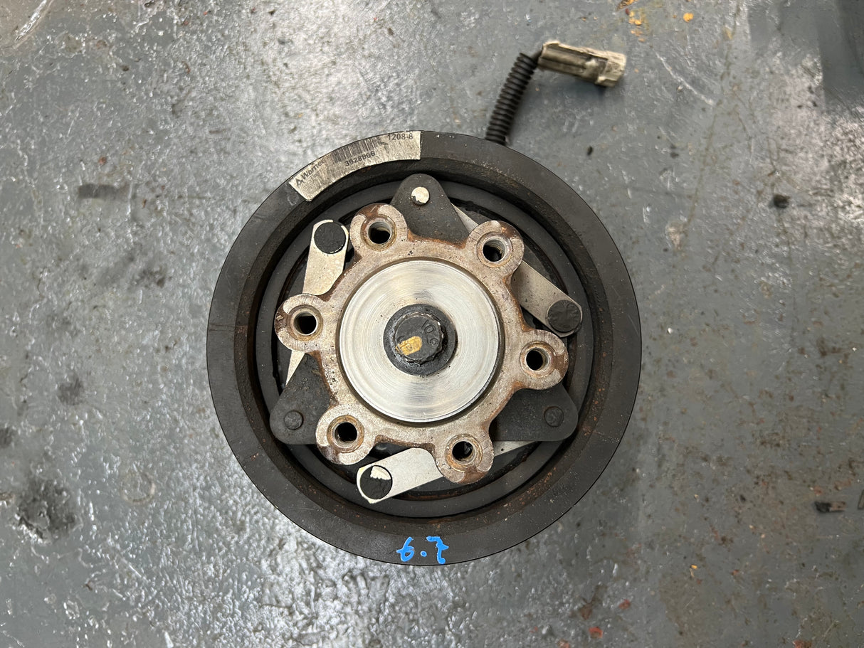 Cummins ISB 6.7L Warner Electric Electromagnetic Fan Clutch 1208-8 Part # 3928866