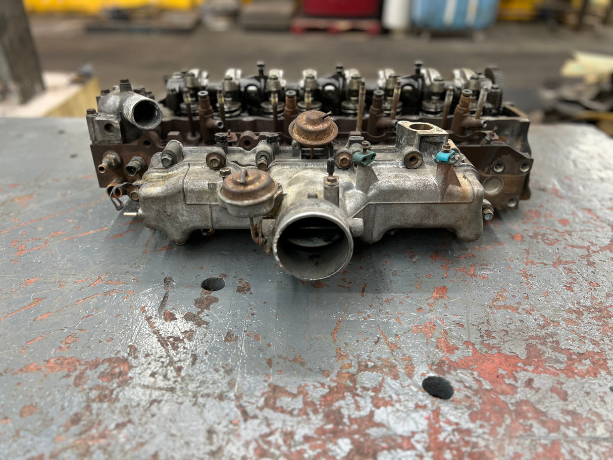 OEM 1998-2003 Isuzu 4HE1XS Cylinder Head Fully Dressed w/ Camshaft & Rocker Arm