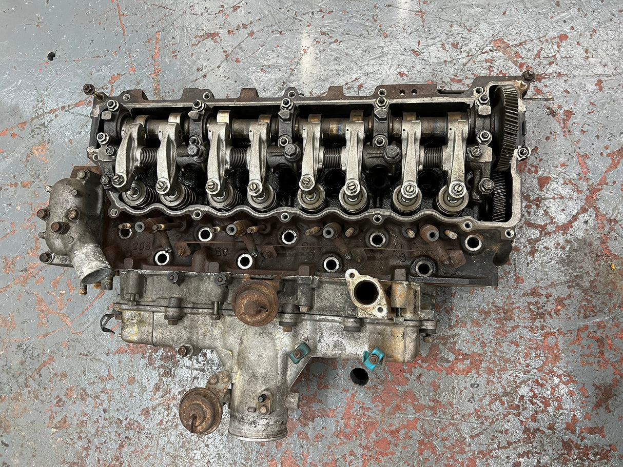 OEM 1998-2003 Isuzu 4HE1XS Cylinder Head Fully Dressed w/ Camshaft & Rocker Arm