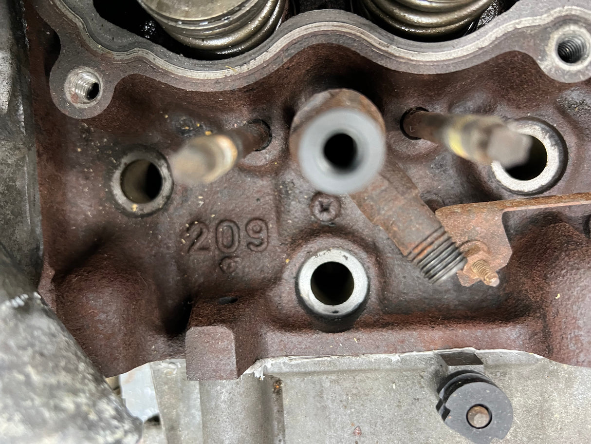 OEM 1998-2003 Isuzu 4HE1XS Cylinder Head Fully Dressed w/ Camshaft & Rocker Arm