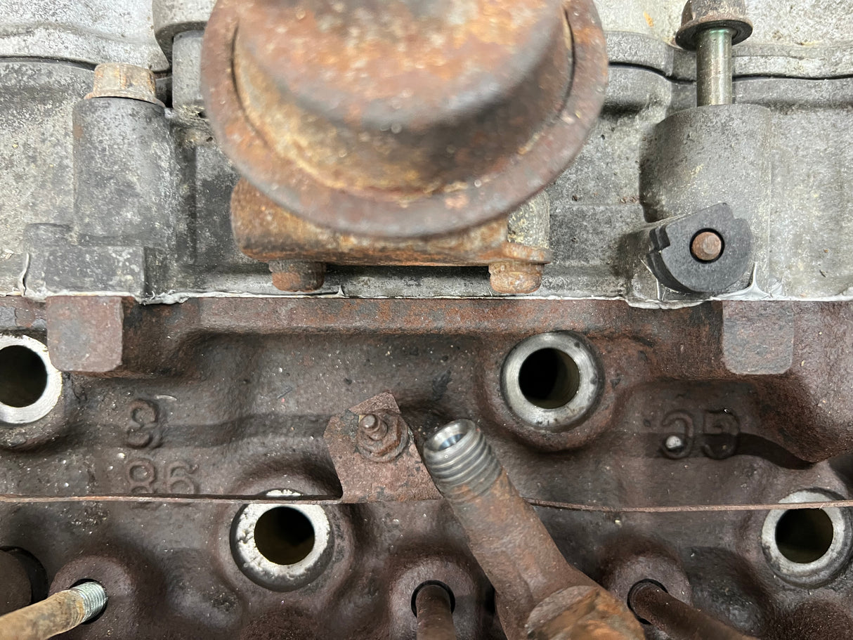 OEM 1998-2003 Isuzu 4HE1XS Cylinder Head Fully Dressed w/ Camshaft & Rocker Arm