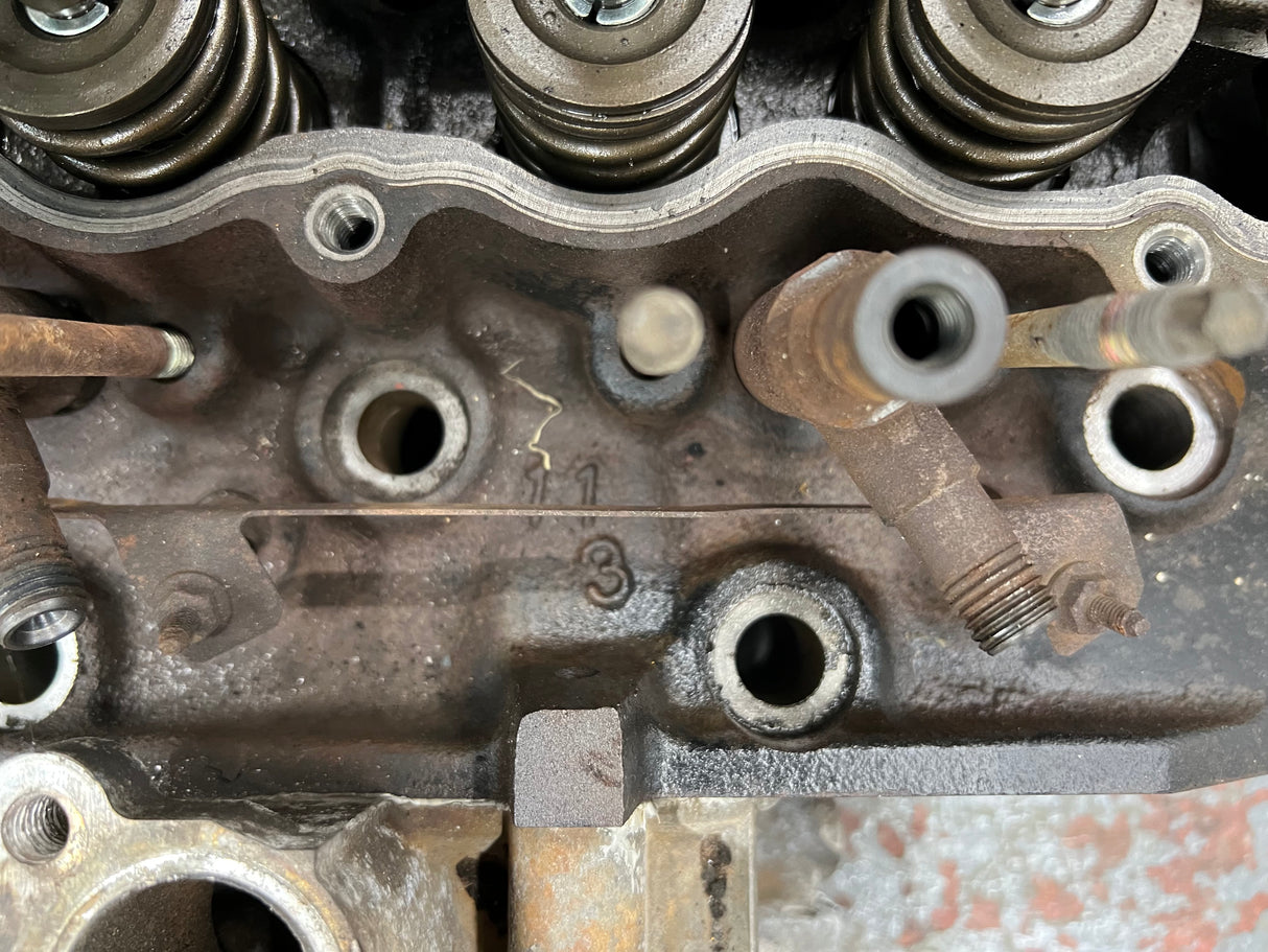 OEM 1998-2003 Isuzu 4HE1XS Cylinder Head Fully Dressed w/ Camshaft & Rocker Arm