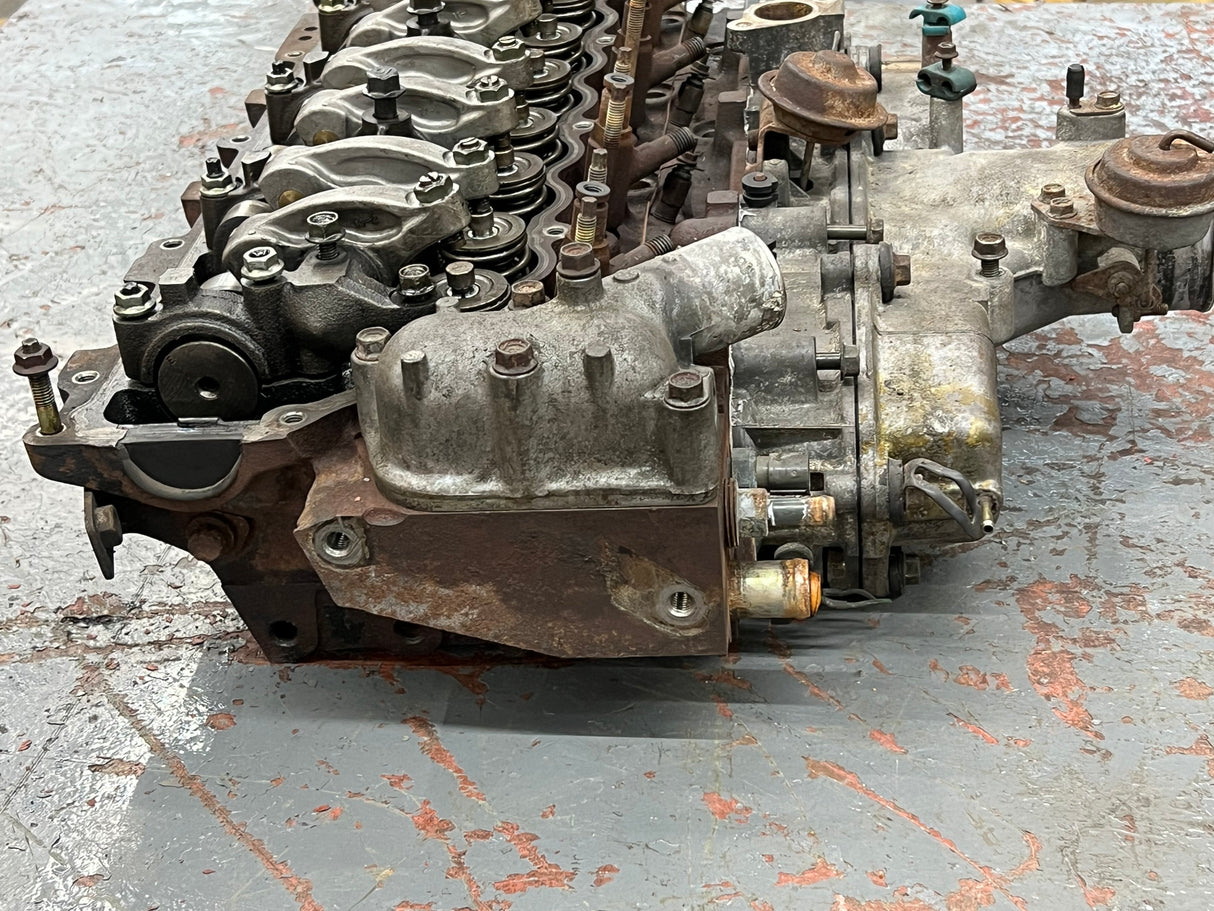 OEM 1998-2003 Isuzu 4HE1XS Cylinder Head Fully Dressed w/ Camshaft & Rocker Arm