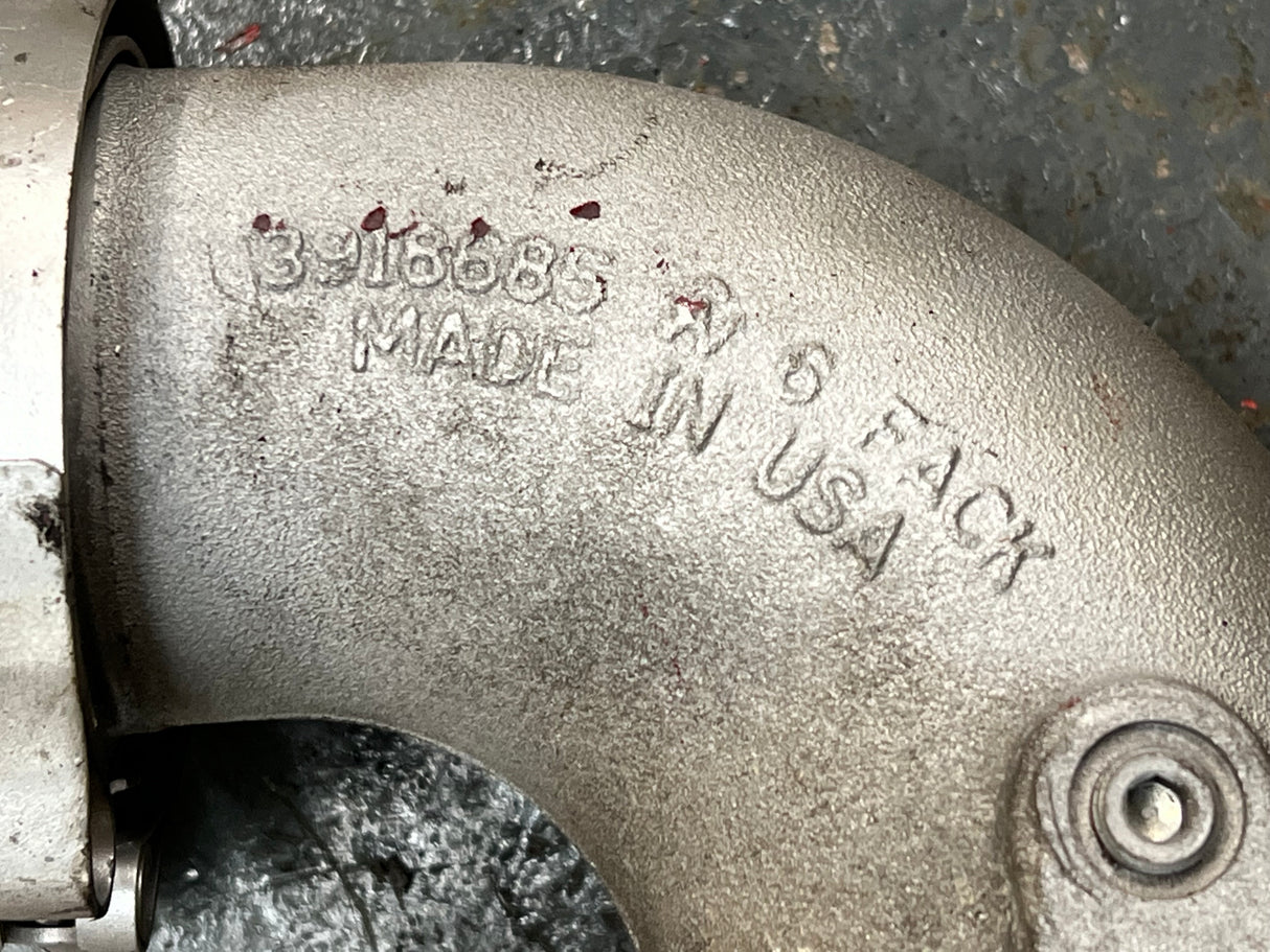 Cummins Air Transfer Tube Part # 3918685 W 6 FACK, 3918685W6FACK