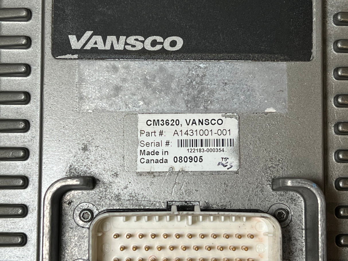 Vansco CM3620 Engine Computer Module (ECM) 080905