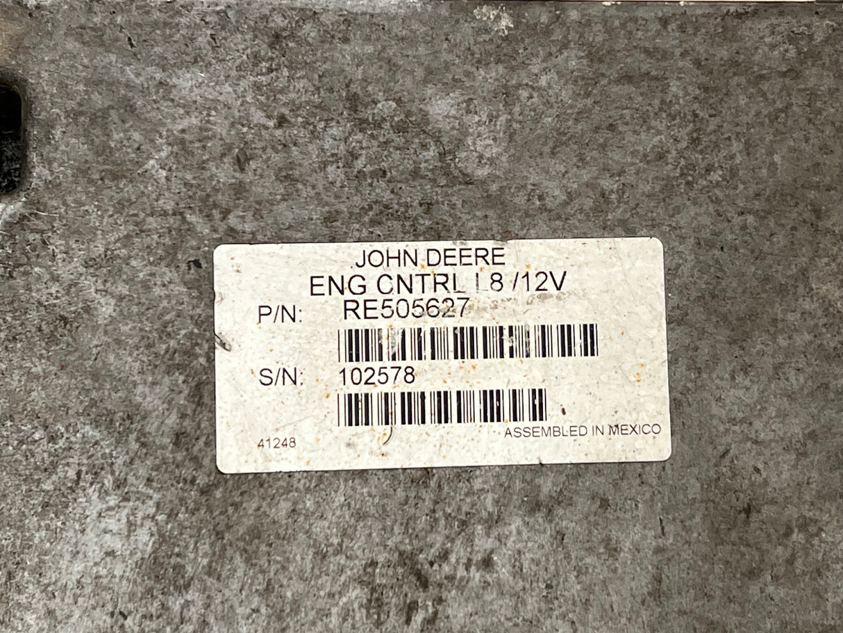 OEM John Deere 6081 ECU/ECM/PCM Diesel Engine Control Module Focus 8 RE505627