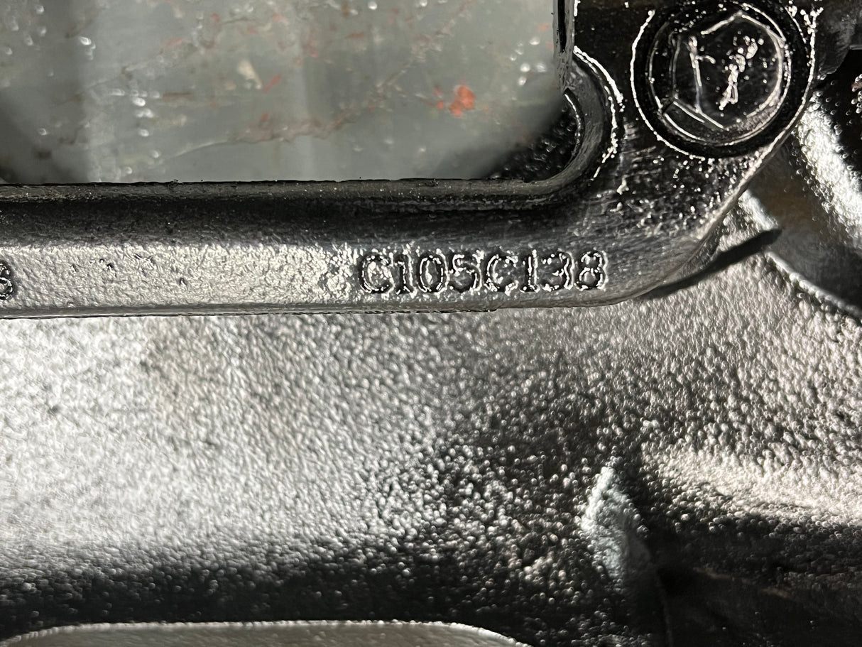 OEM Eaton-Fuller 5G Bell Housing For Sale off Mack, Roller Style Release Fork Part # C105C138