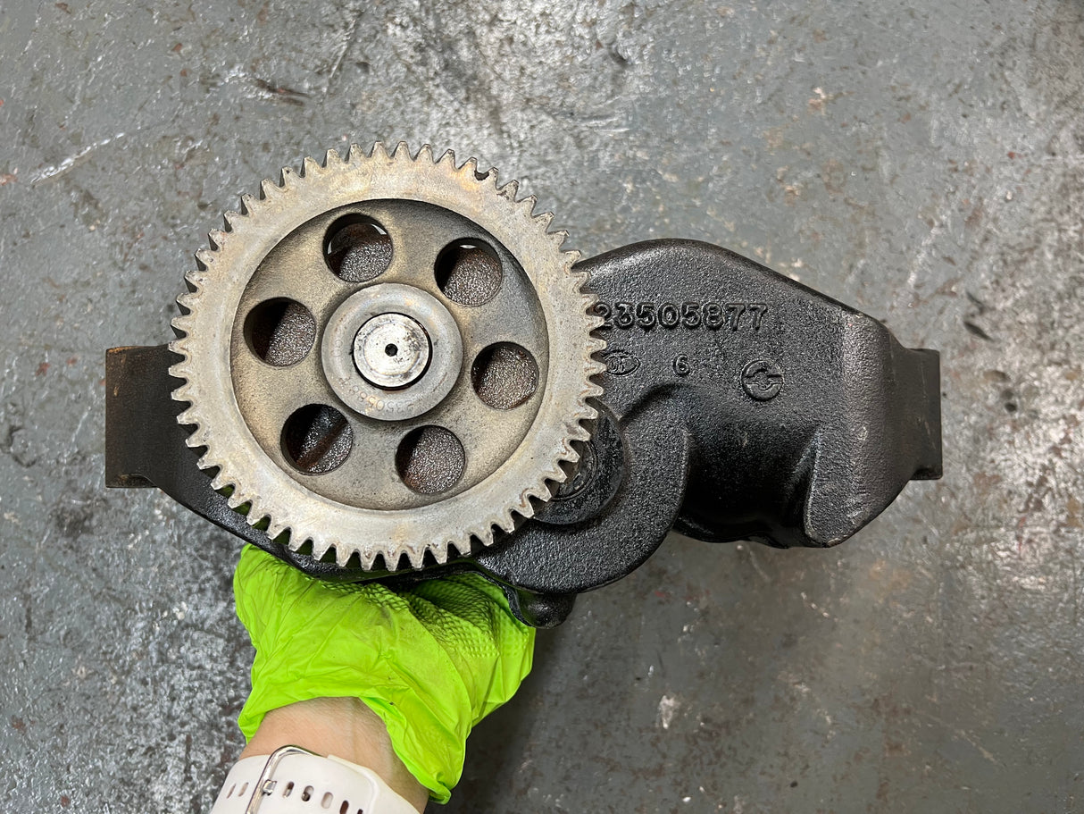 Detroit Ser. 60 14.0L Lube Pump Part # 23505877, 23505877