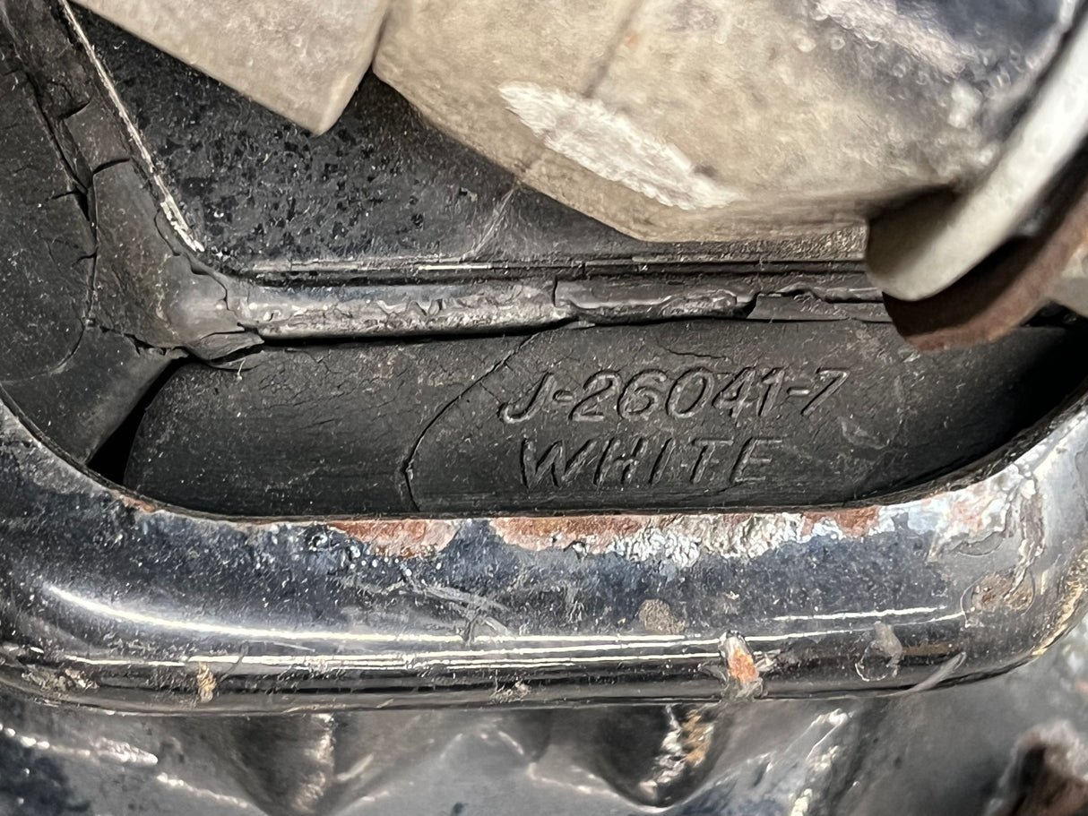 Volvo / Mack Rear Left Engine Mount Part # 20563800, Rubber Cushion Part # 20499469