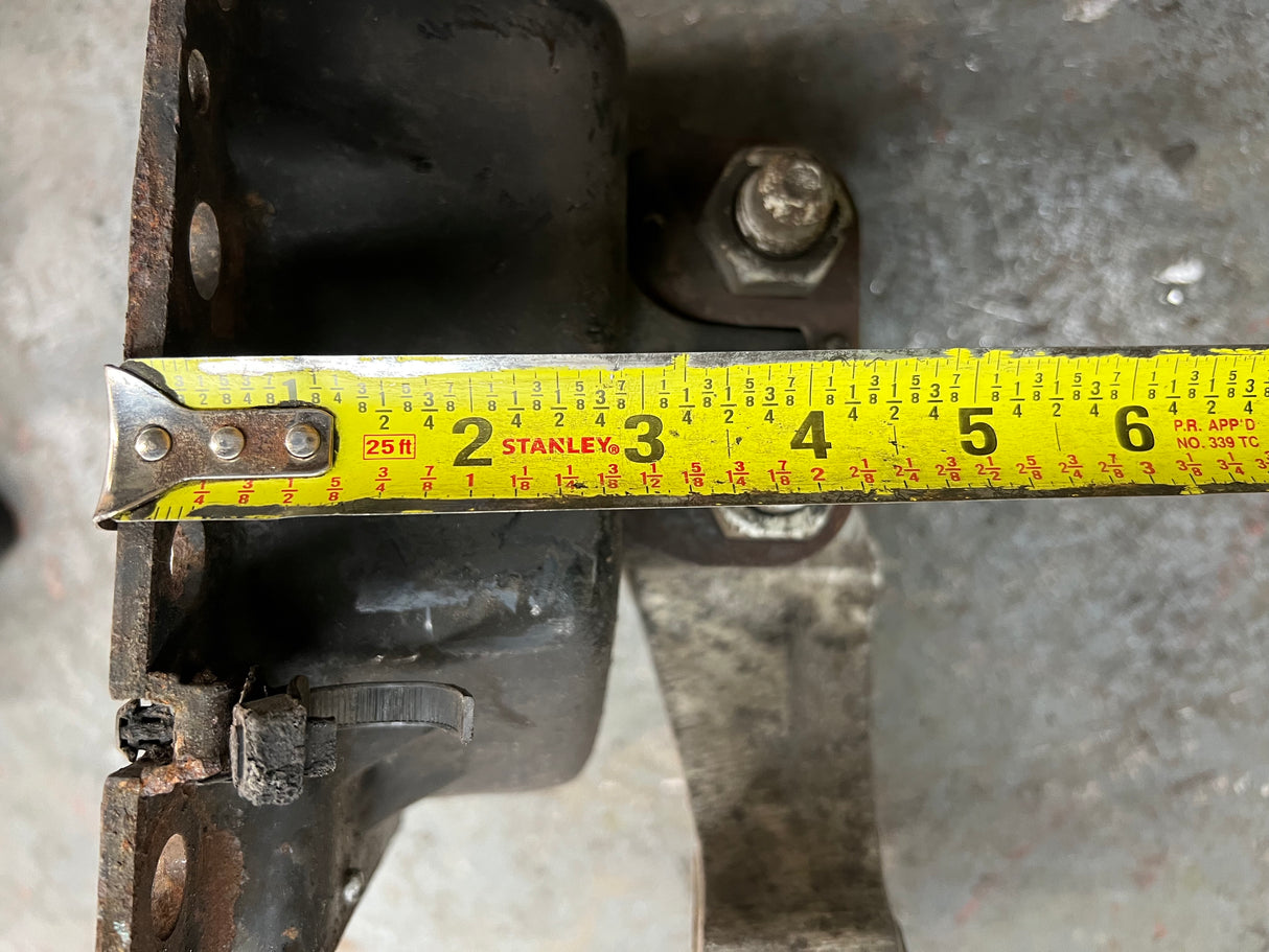 Volvo / Mack Rear Right Engine Mount Part # 20563801, Rubber Cushion Part # 20499469