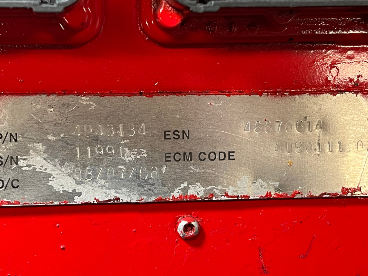 2008 Cummins ISL ECM Part # 4943134 For Sale, CM2150