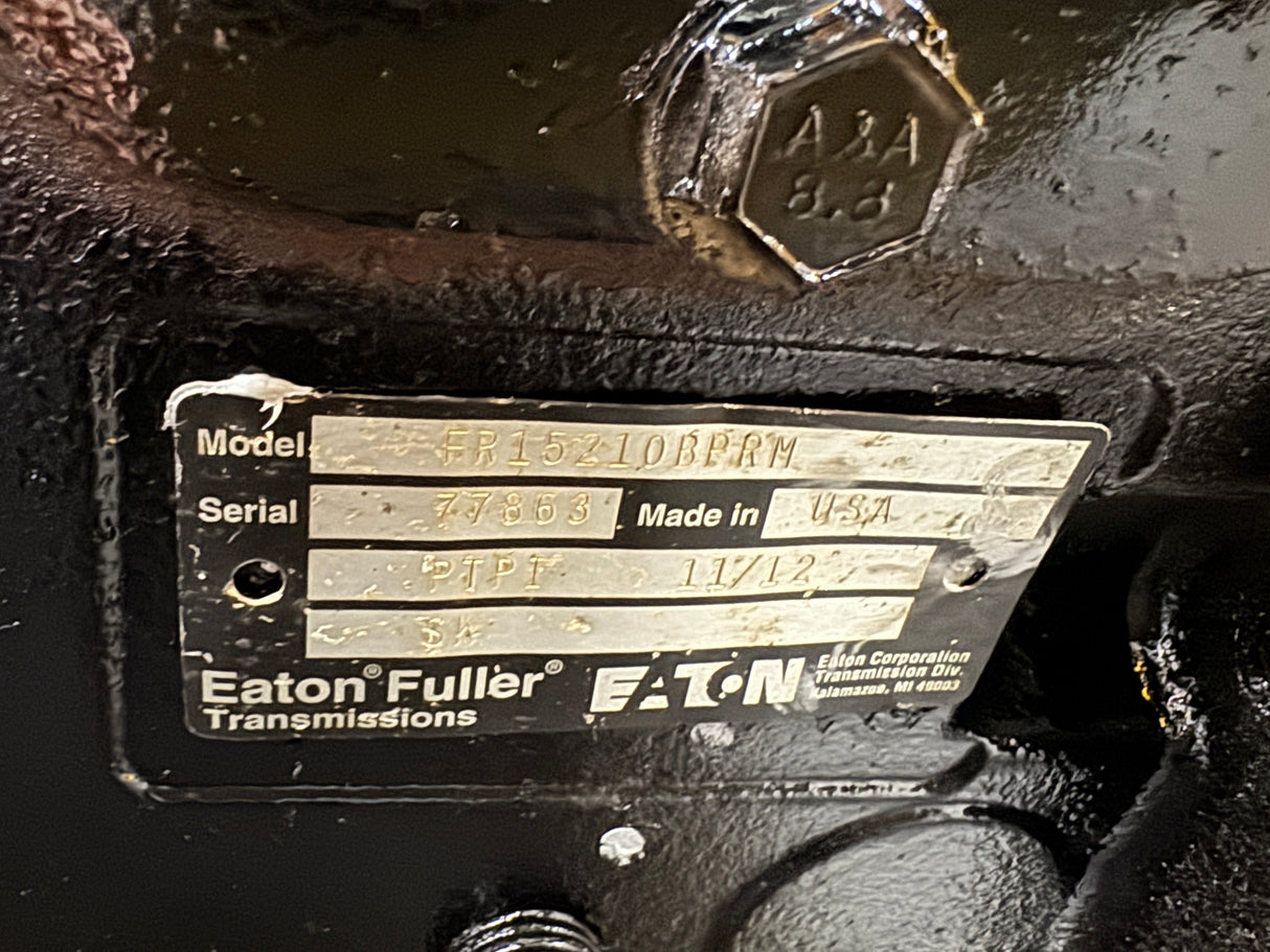 Eaton/Fuller FR15210B PRM Transmission for Sale